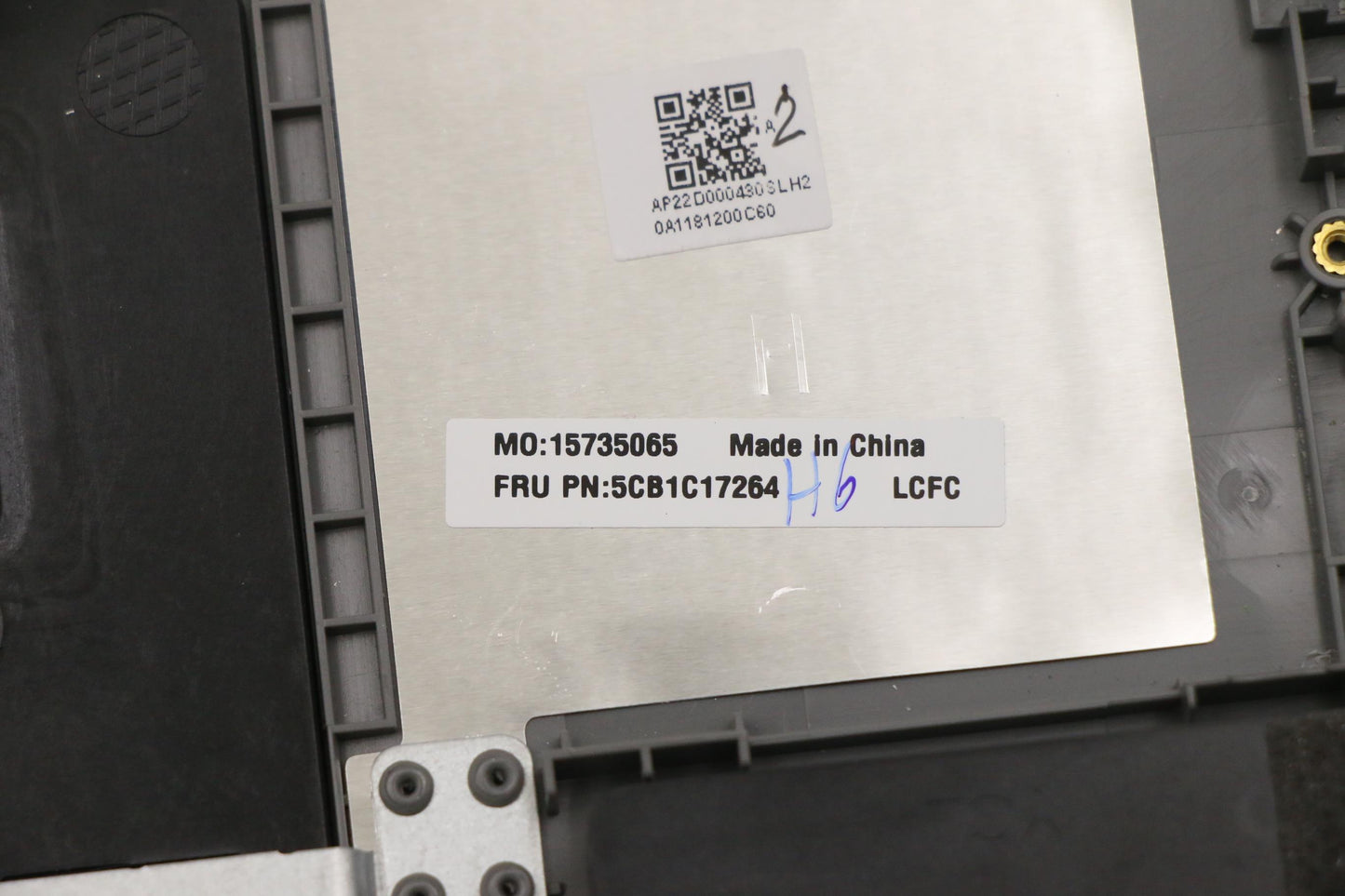 Lenovo Cover Upper Case Asm_Ita L81X8 - 5CB1C17264