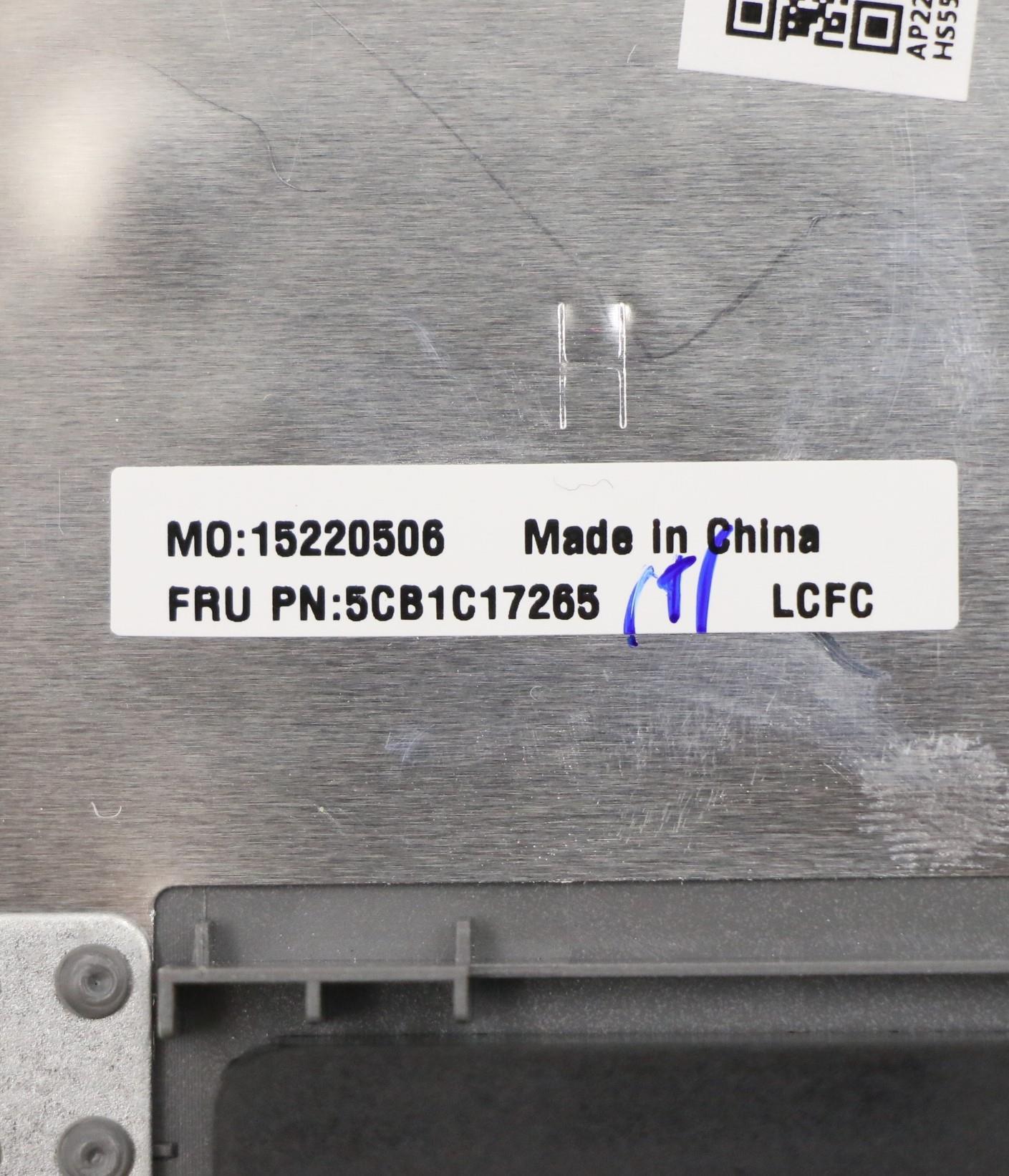 Lenovo Cover Upper Case Asm_Spa L81X8 - 5CB1C17265