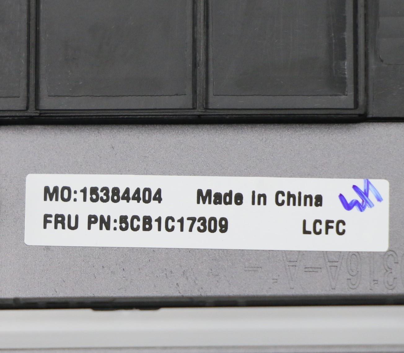 Lenovo Cover Upper Case Asm_Eng L82M0 - 5CB1C17309