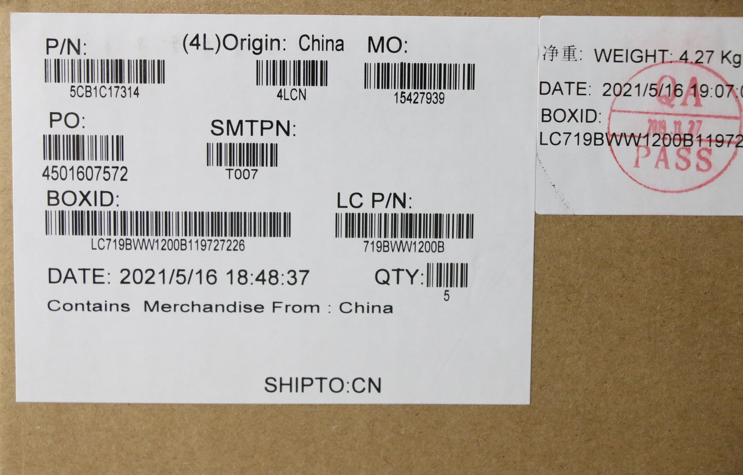Lenovo Cover Upper Case Asm_Ger L82M0 - 5CB1C17314