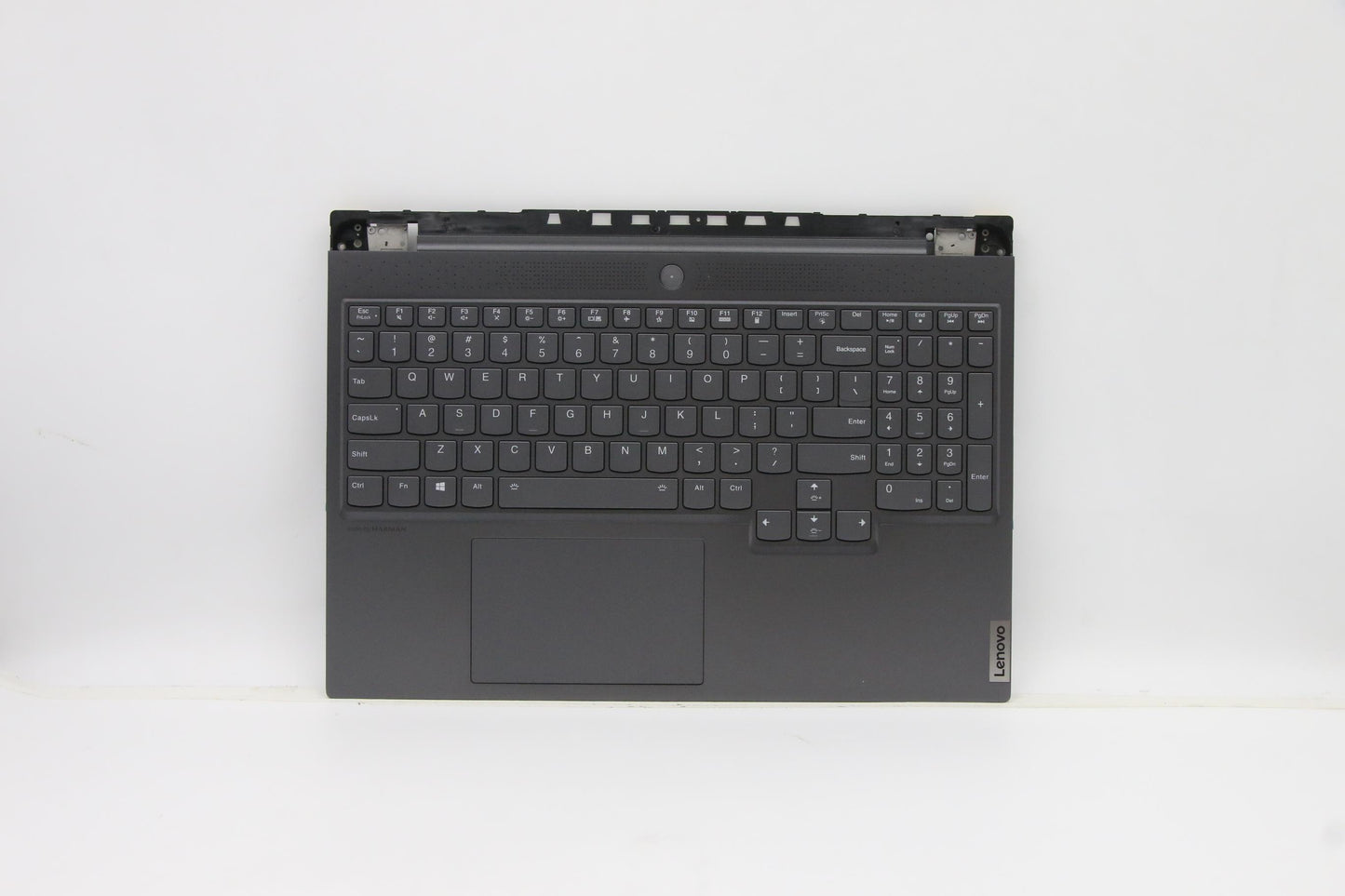 Lenovo C-Cover with Keyboard, USA English, Grey, Backlit - 5CB1C17335
