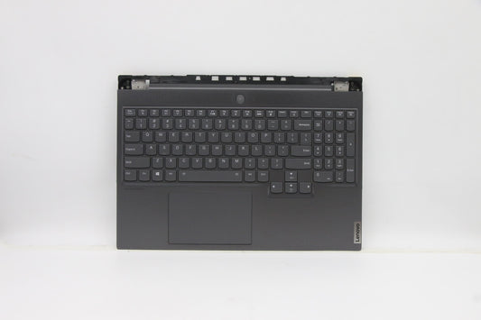 Lenovo C-Cover with Keyboard, USA English, Grey, Backlit - 5CB1C17335