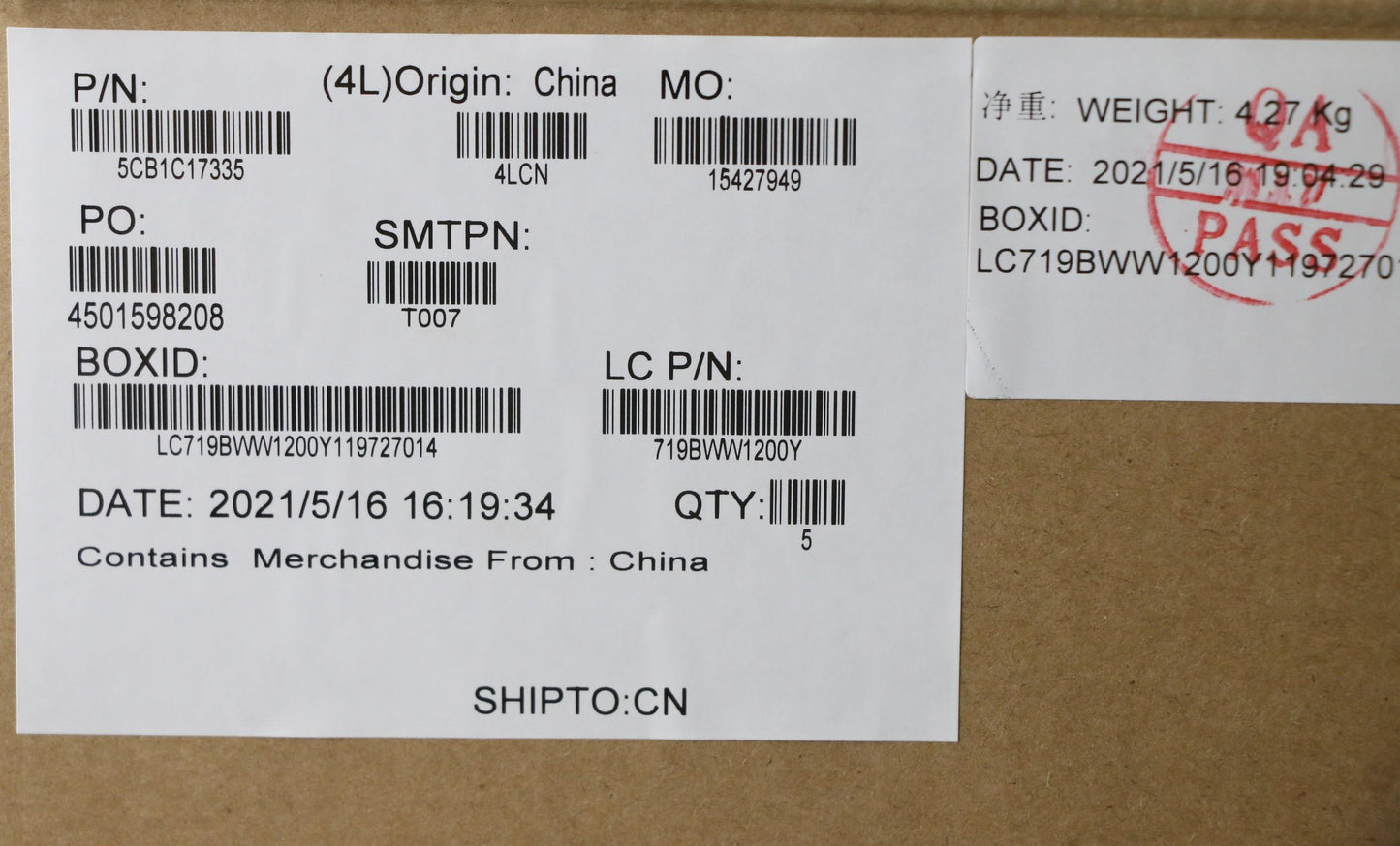 Lenovo C-Cover with Keyboard, USA English, Grey, Backlit - 5CB1C17335