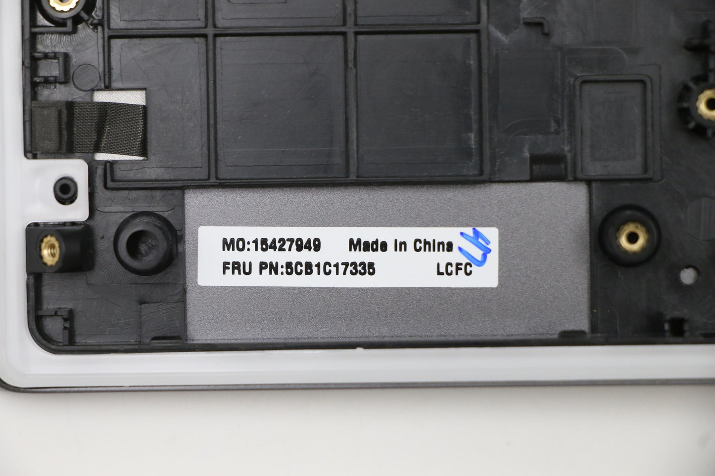 Lenovo C-Cover with Keyboard, USA English, Grey, Backlit - 5CB1C17335