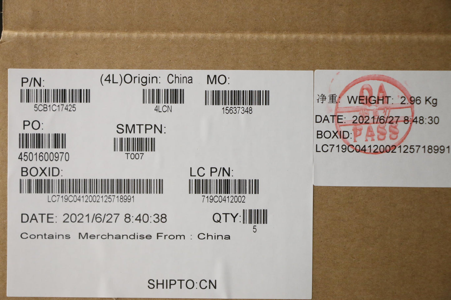 Lenovo Cover Lower Case L 82Ju D_Gray - 5CB1C17425