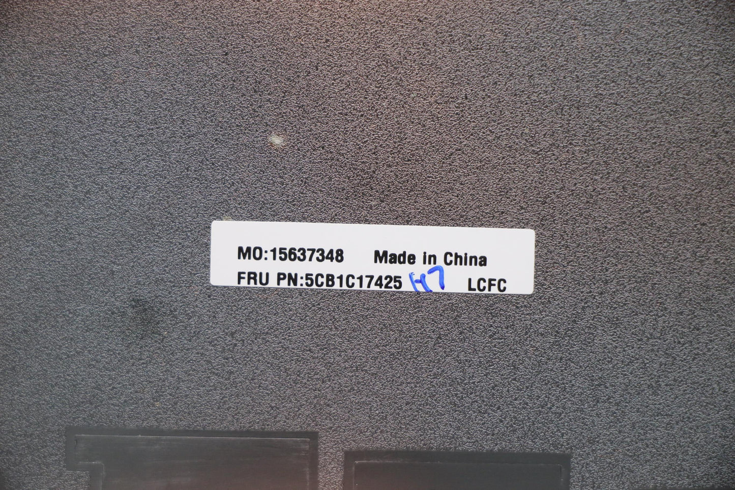 Lenovo Cover Lower Case L 82Ju D_Gray - 5CB1C17425