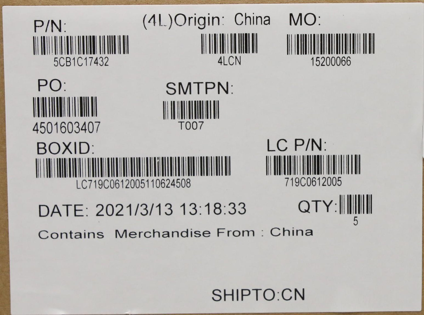 Lenovo Cover Lcd Cover L 82Ju D165 P_ - 5CB1C17432