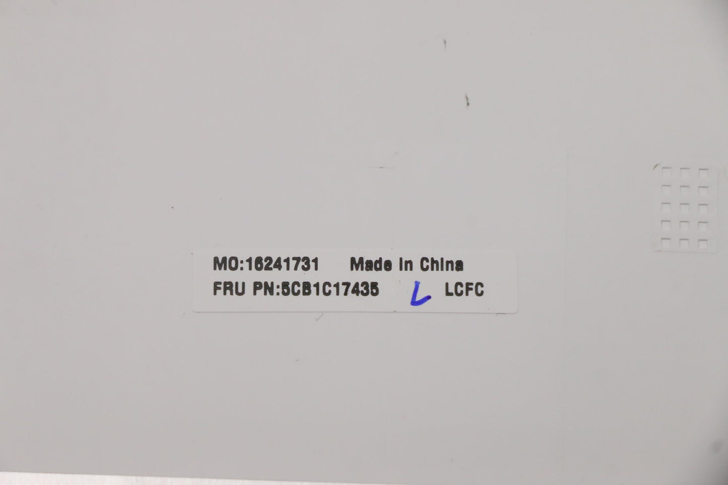 Lenovo Cover Lcd Cover L 82Ju D60 S_G - 5CB1C17435