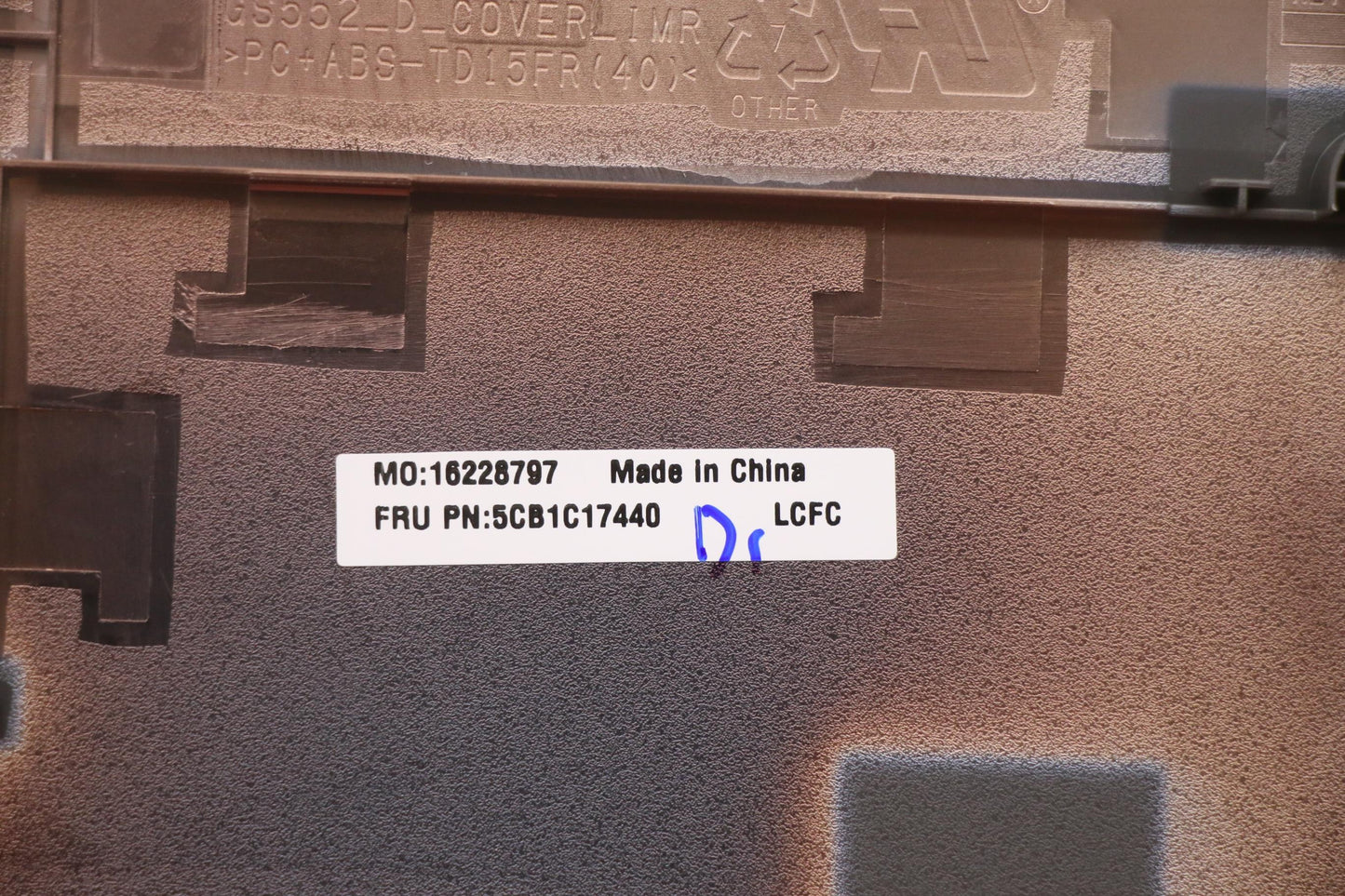 Lenovo Cover Lower Case L 82Nb Nsp Di - 5CB1C17440