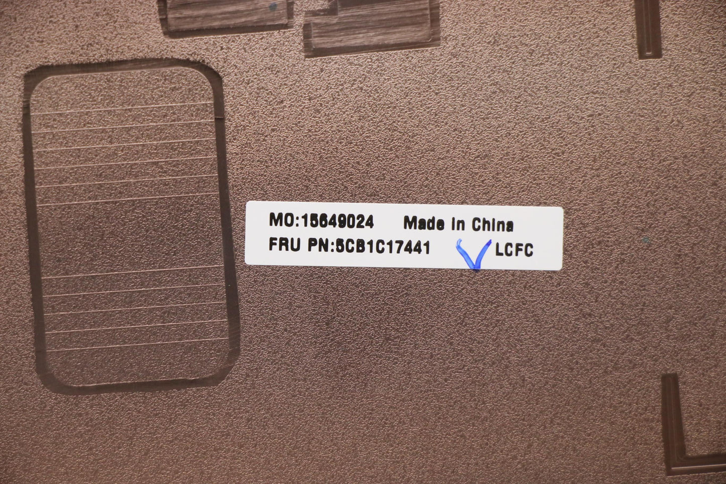 Lenovo Cover Lower Case L 82Nb Nsp Um - 5CB1C17441