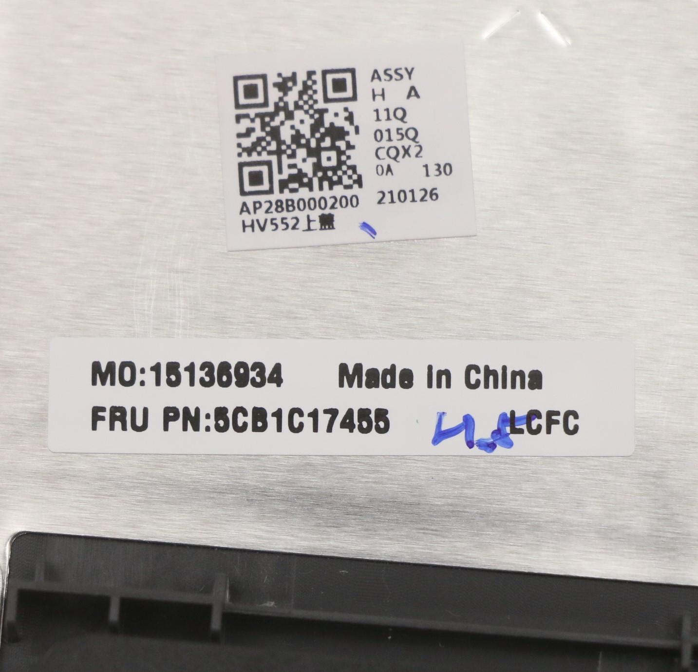 Lenovo Cover Upper Case Asm_Rus L82Nb - 5CB1C17455
