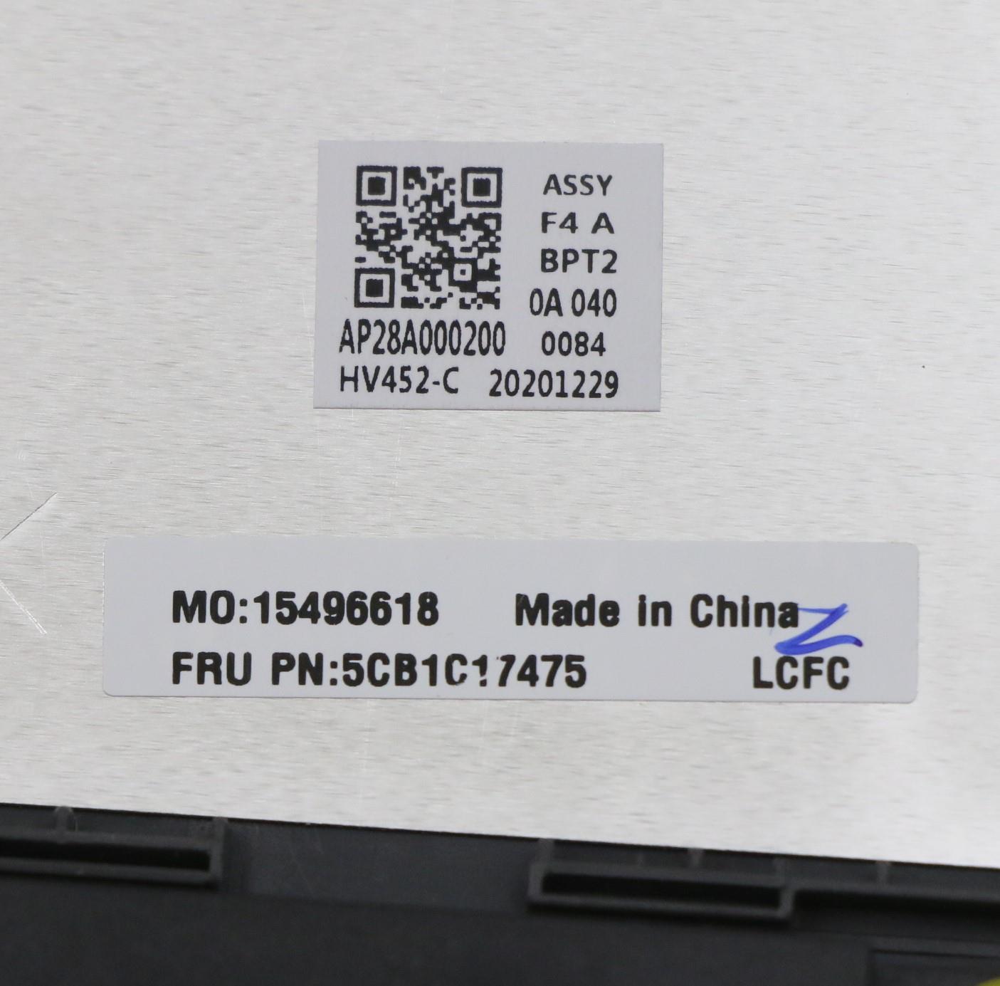 Lenovo Cover Upper Case Asm_Eng L82Na - 5CB1C17475