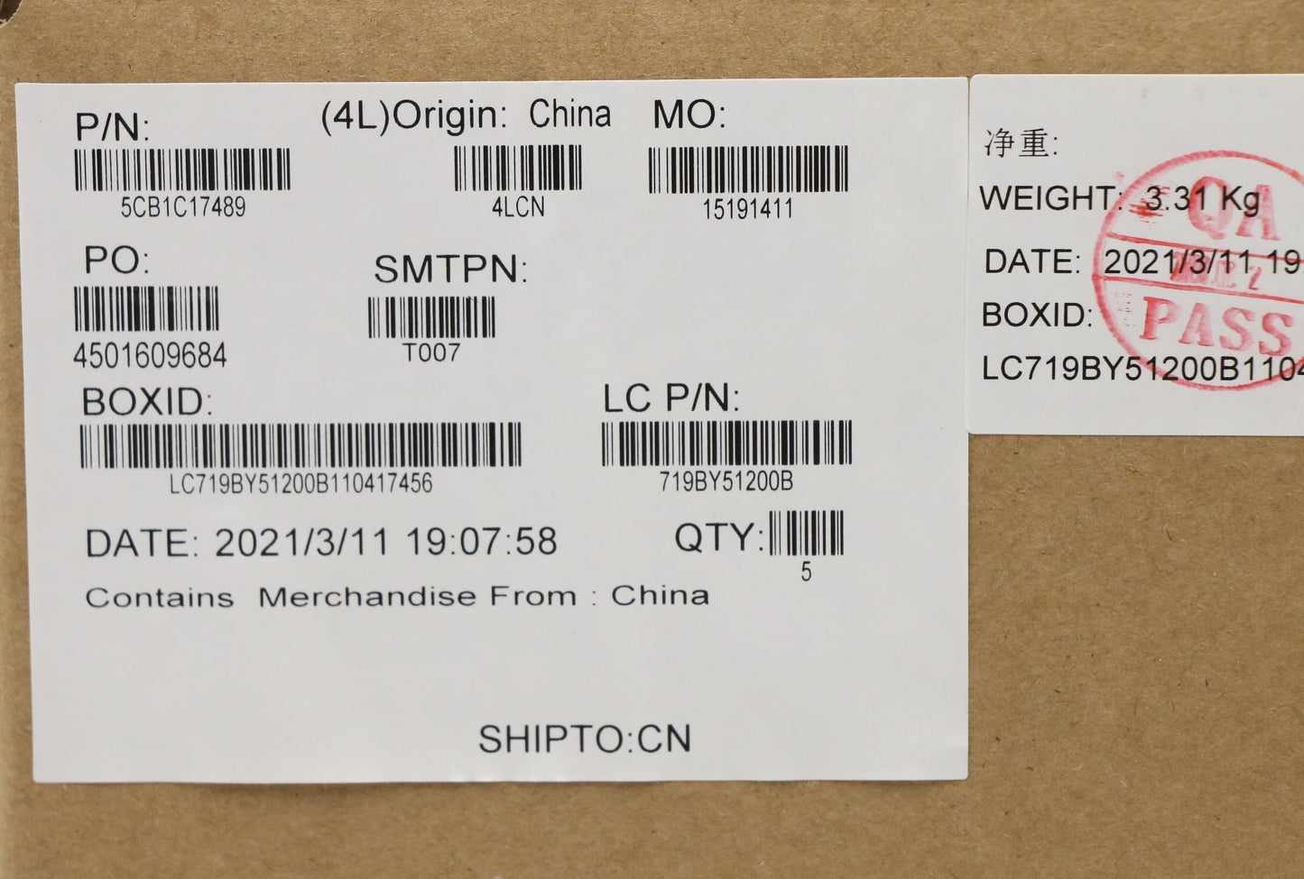 Lenovo Cover Upper Case Asm_Ara L82Na - 5CB1C17489