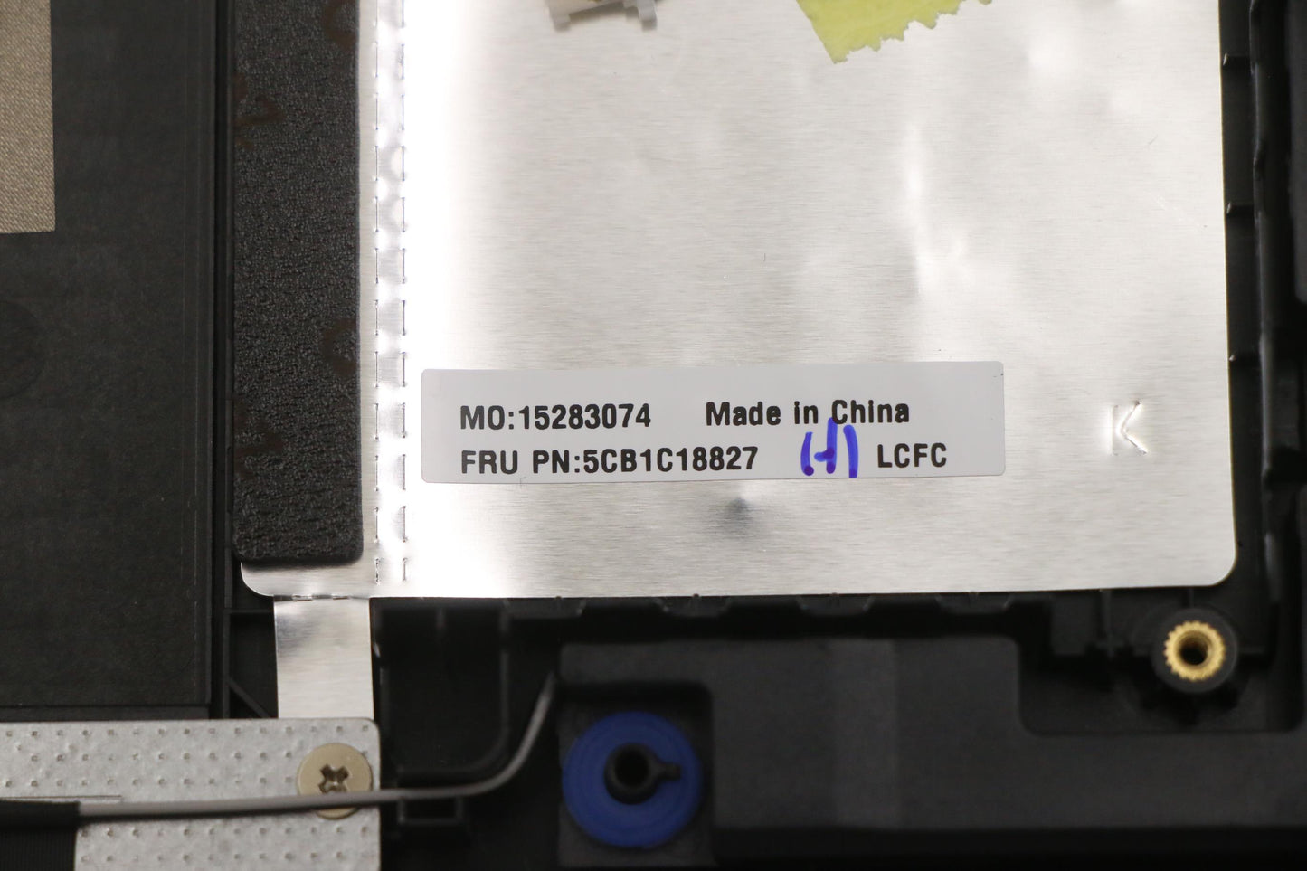 Lenovo Cover Upper Case Asm_Euro Eng - 5CB1C18827
