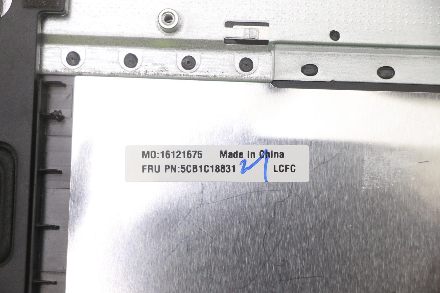 Lenovo Cover Upper Case Asm_Fra/Eng L - 5CB1C18831