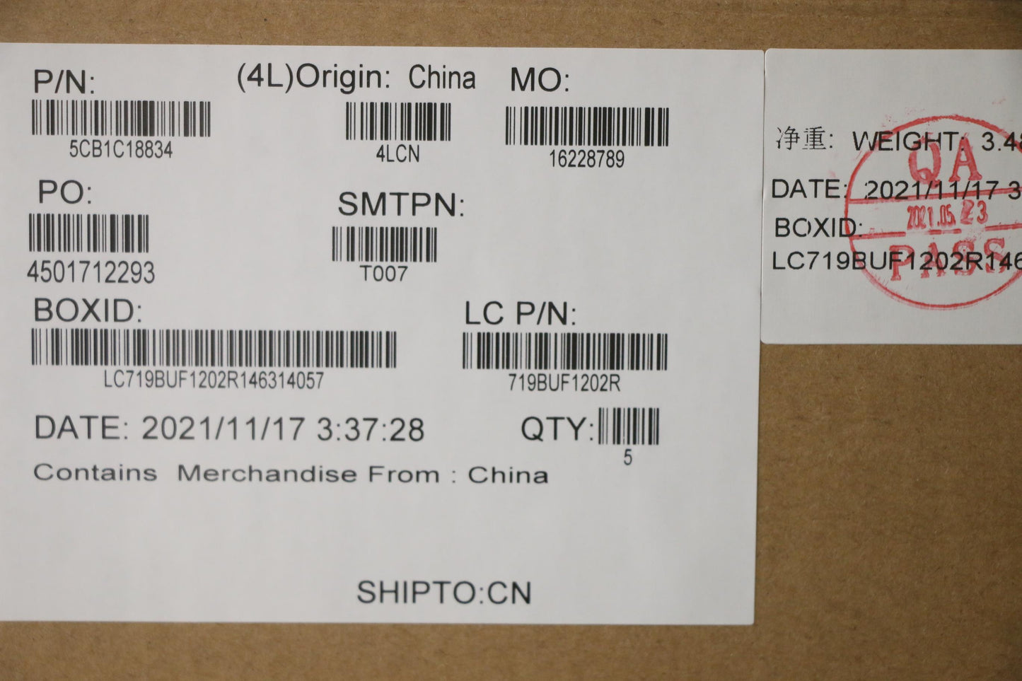 Lenovo Cover Upper Case Asm_Hbw L82Kd - 5CB1C18834