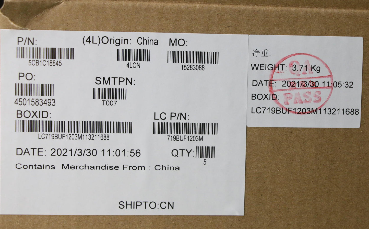 Lenovo Cover Upper Case Asm_Slv L82Kd - 5CB1C18845