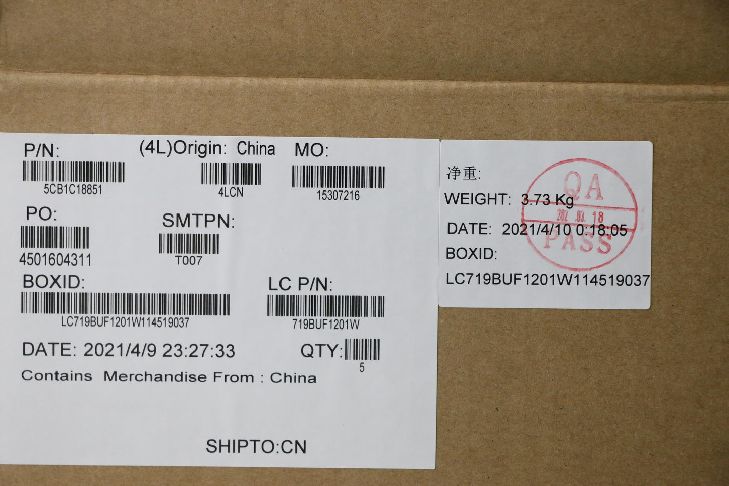 Lenovo Cover Upper Case Asm_Uke L82Kd - 5CB1C18851
