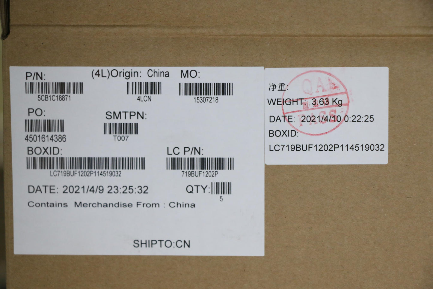 Lenovo Cover Upper Case Asm_Kor L82Kd - 5CB1C18871