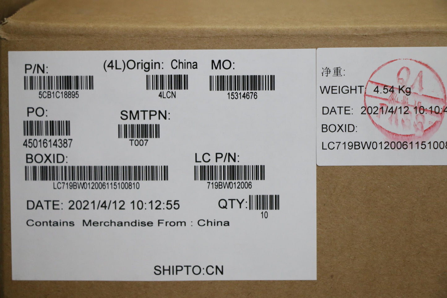 Lenovo Cover Lower Case L 82Kd Grey_H - 5CB1C18895