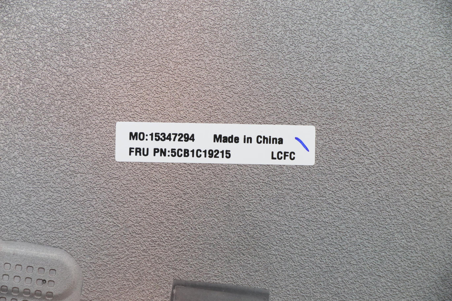 Lenovo Cover Lower Case L 82Kd Blk_Hd - 5CB1C19215