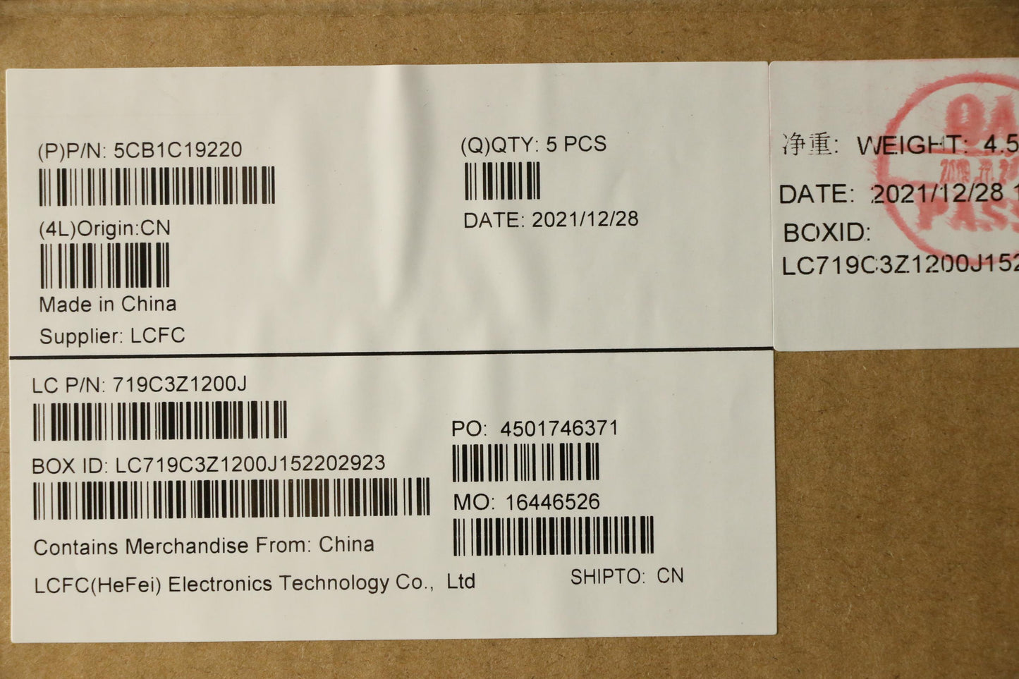 Lenovo Cover Upper Case Asm_Ara L82Jy - 5CB1C19220