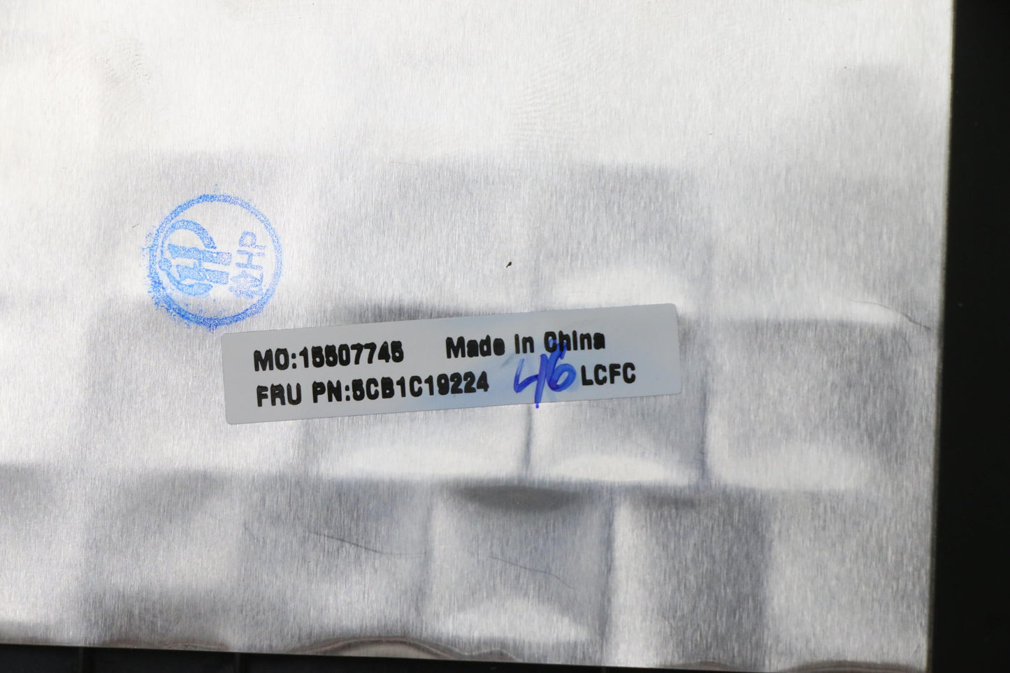 Lenovo Cover Upper Case Asm_Cze/Slkl8 - 5CB1C19224
