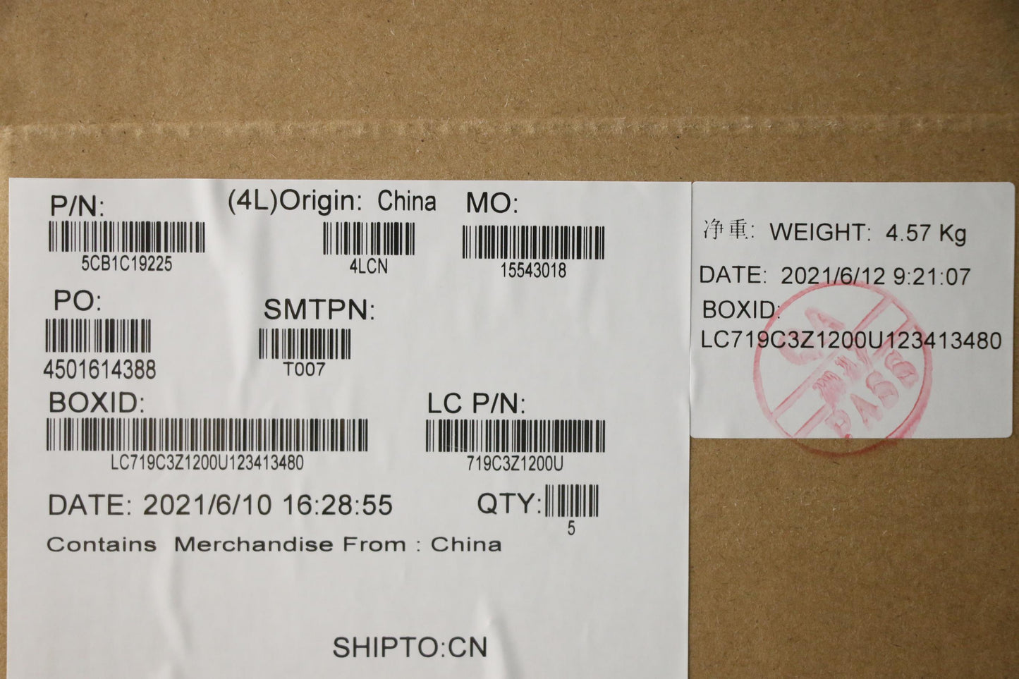Lenovo Cover Upper Case Asm_Eng L82Jy - 5CB1C19225