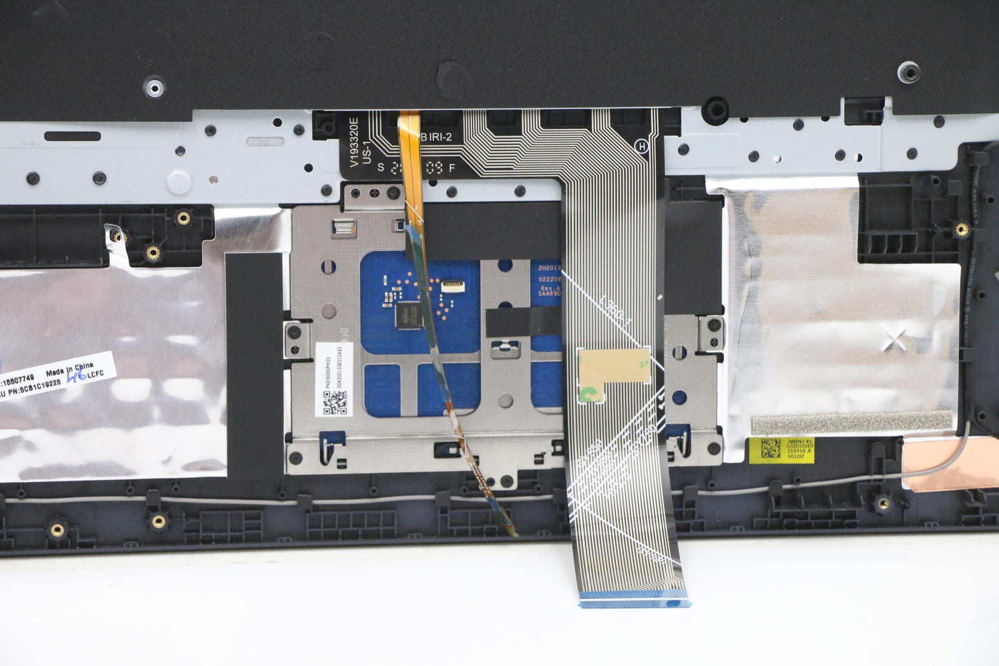 Lenovo Cover Upper Case Asm_Euro Engl - 5CB1C19226