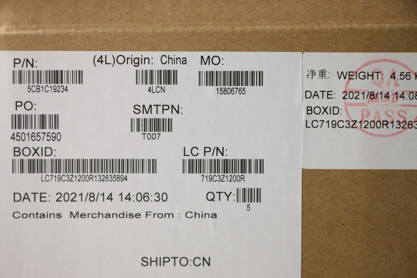 Lenovo Cover Upper Case Asm_Hbw L82Jy - 5CB1C19234