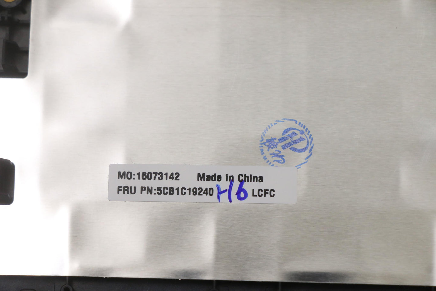 Lenovo Cover Upper Case Asm_La Spal82 - 5CB1C19240