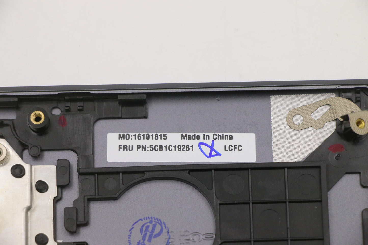 Lenovo Cover Upper Case Asm_Fra/Eng L - 5CB1C19261