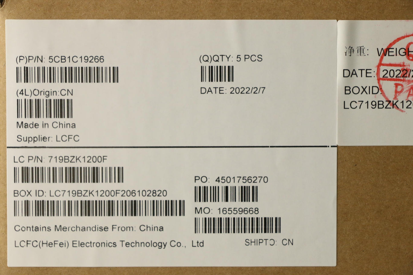 Lenovo Cover Upper Case Asm_Hun L82Nc - 5CB1C19266