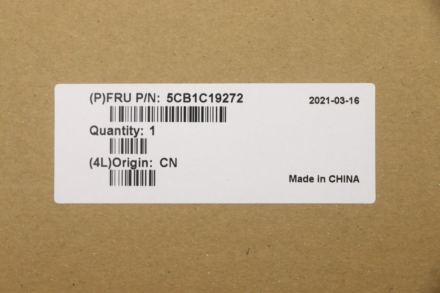 Lenovo Cover Upper Case Asm_Nordic L8 - 5CB1C19272