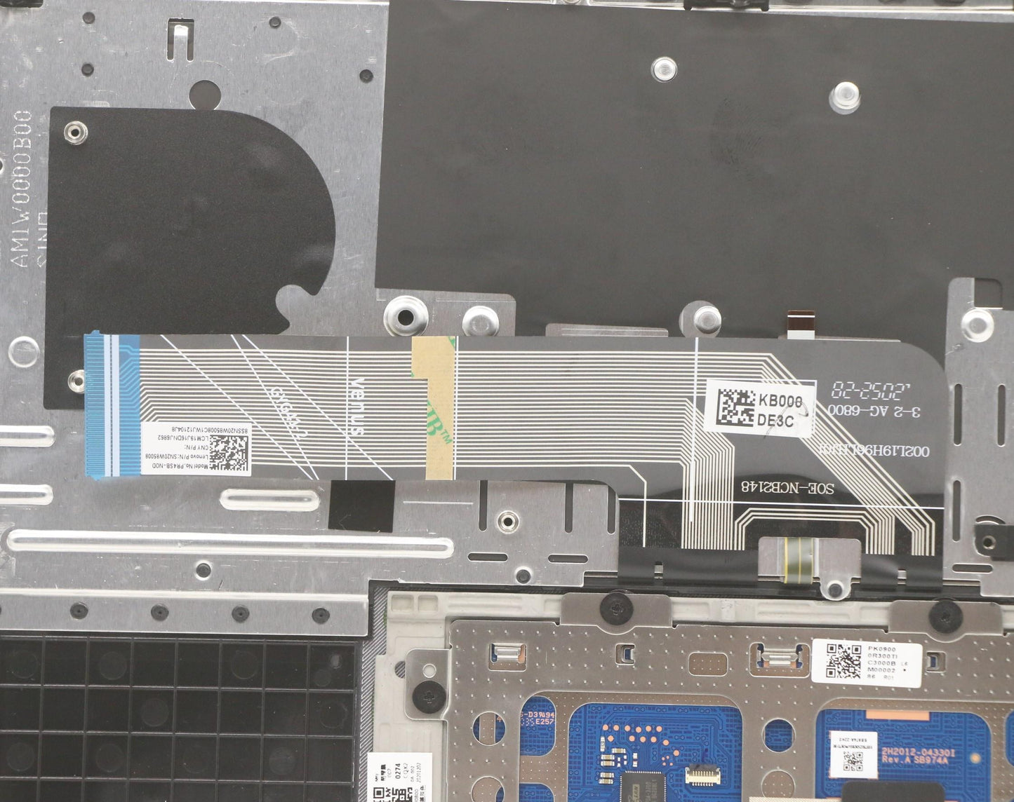 Lenovo Cover Upper Case Asm_Nordic L8 - 5CB1C19272