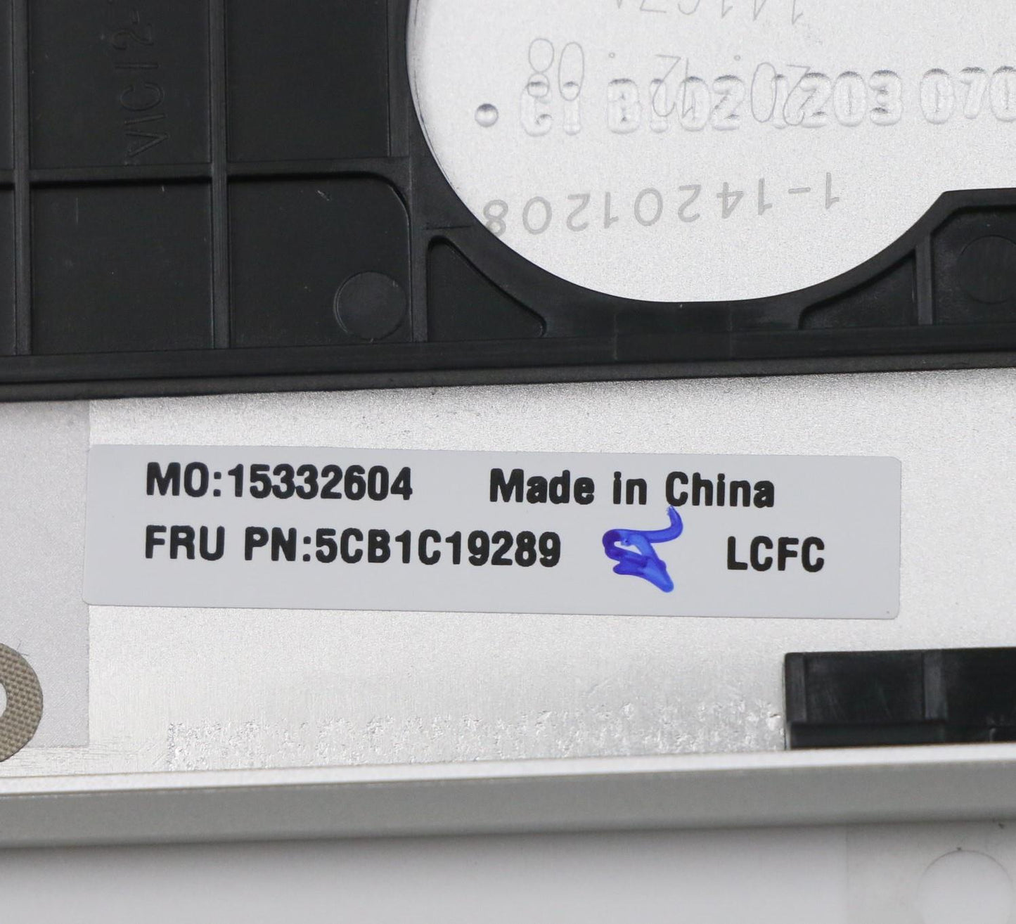 Lenovo Cover Upper Case Asm_Euro Engl - 5CB1C19289