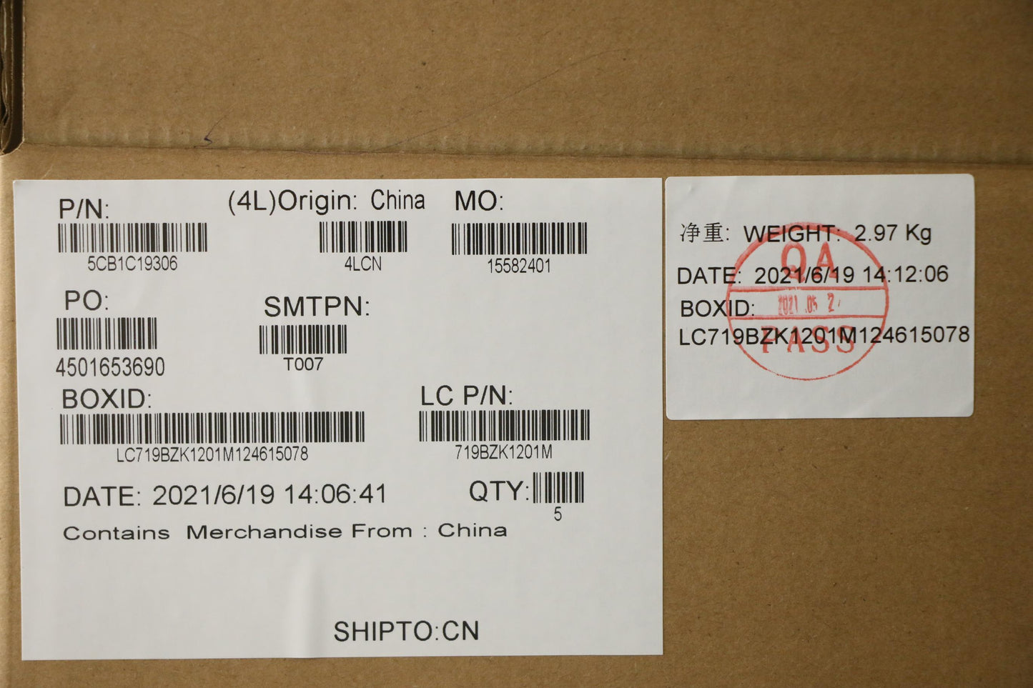 Lenovo Cover Upper Case Asm_Slv L82Nc - 5CB1C19306