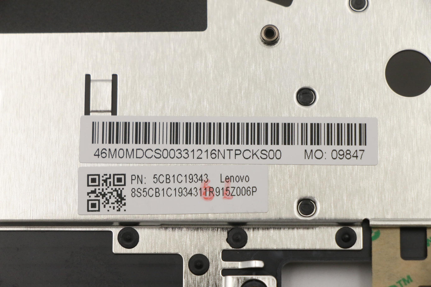 Lenovo Cover Upper Case Asm_Be W 82Hu - 5CB1C19343