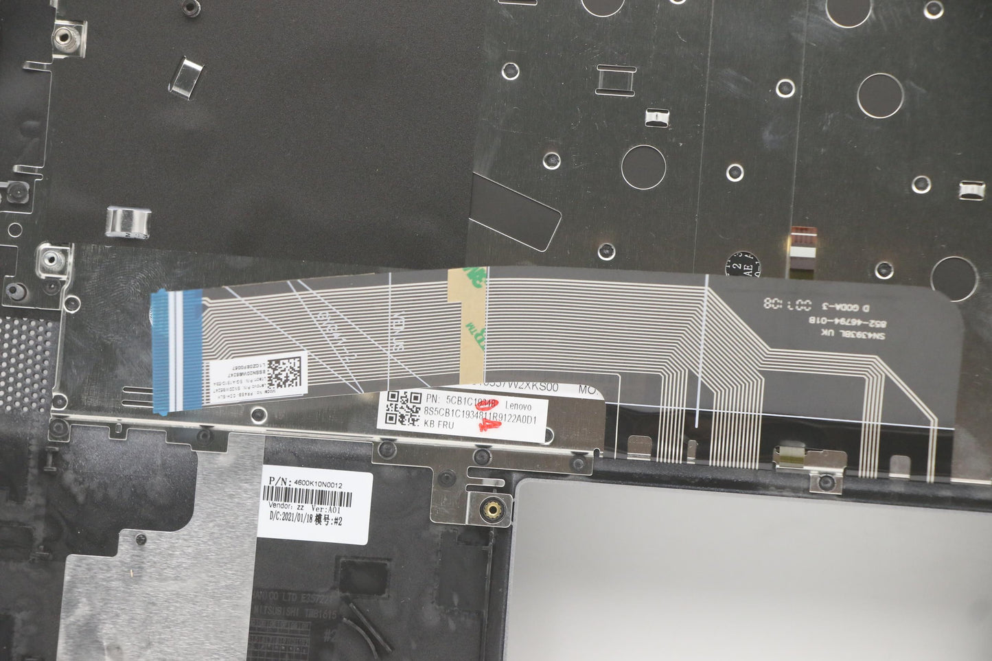 Lenovo Cover Upper Case Asm_Cz-Sk W 8 - 5CB1C19348