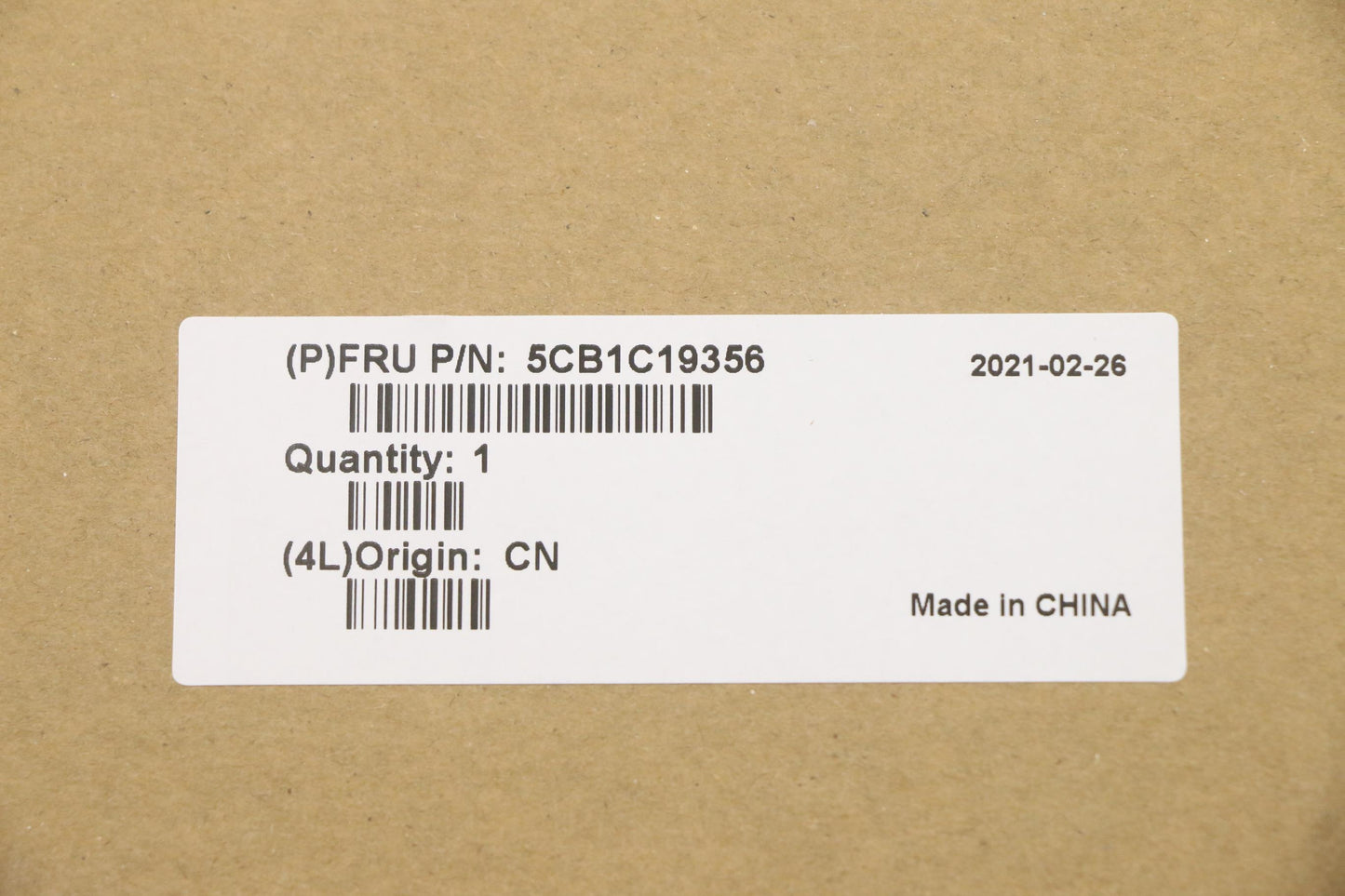 Lenovo Cover Upper Case Asm_Sp W 82Hu - 5CB1C19356