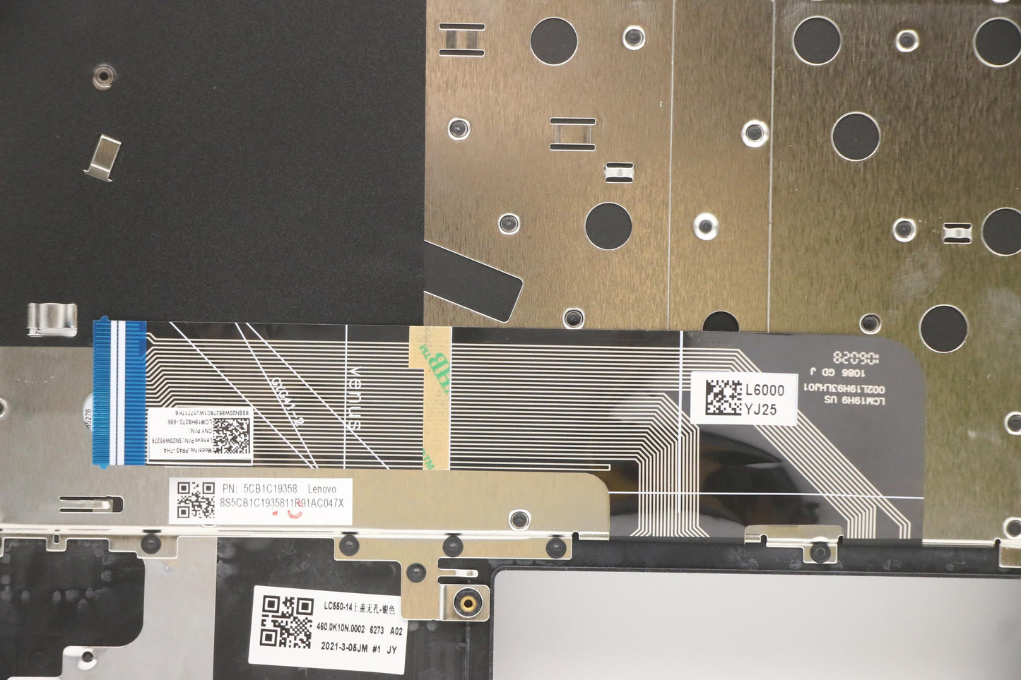 Lenovo Cover Upper Case Asm_Ti W 82Hu - 5CB1C19358