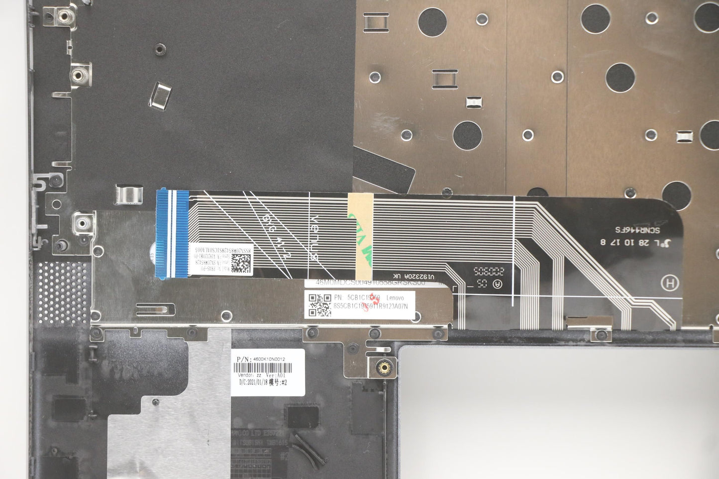 Lenovo Cover Upper Case Asm_Po W 82Hu - 5CB1C19359