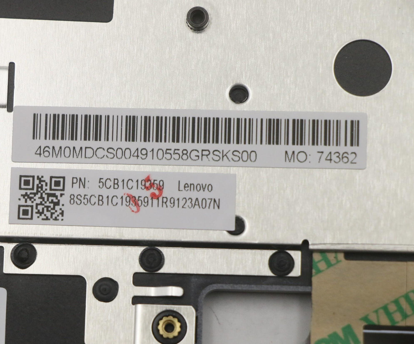 Lenovo Cover Upper Case Asm_Po W 82Hu - 5CB1C19359