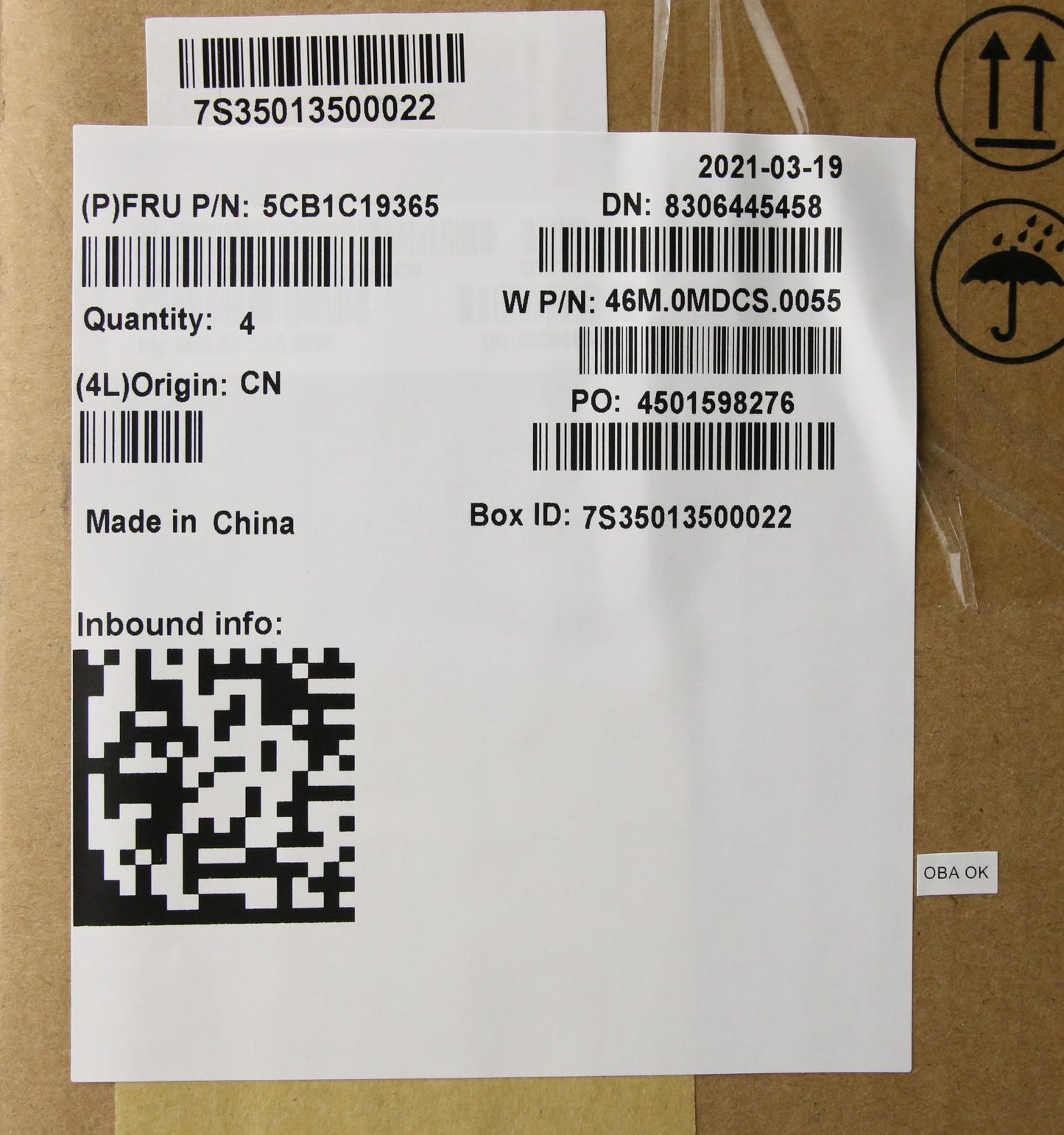 Lenovo Cover Upper Case Asm_Fr W 82Hu - 5CB1C19365
