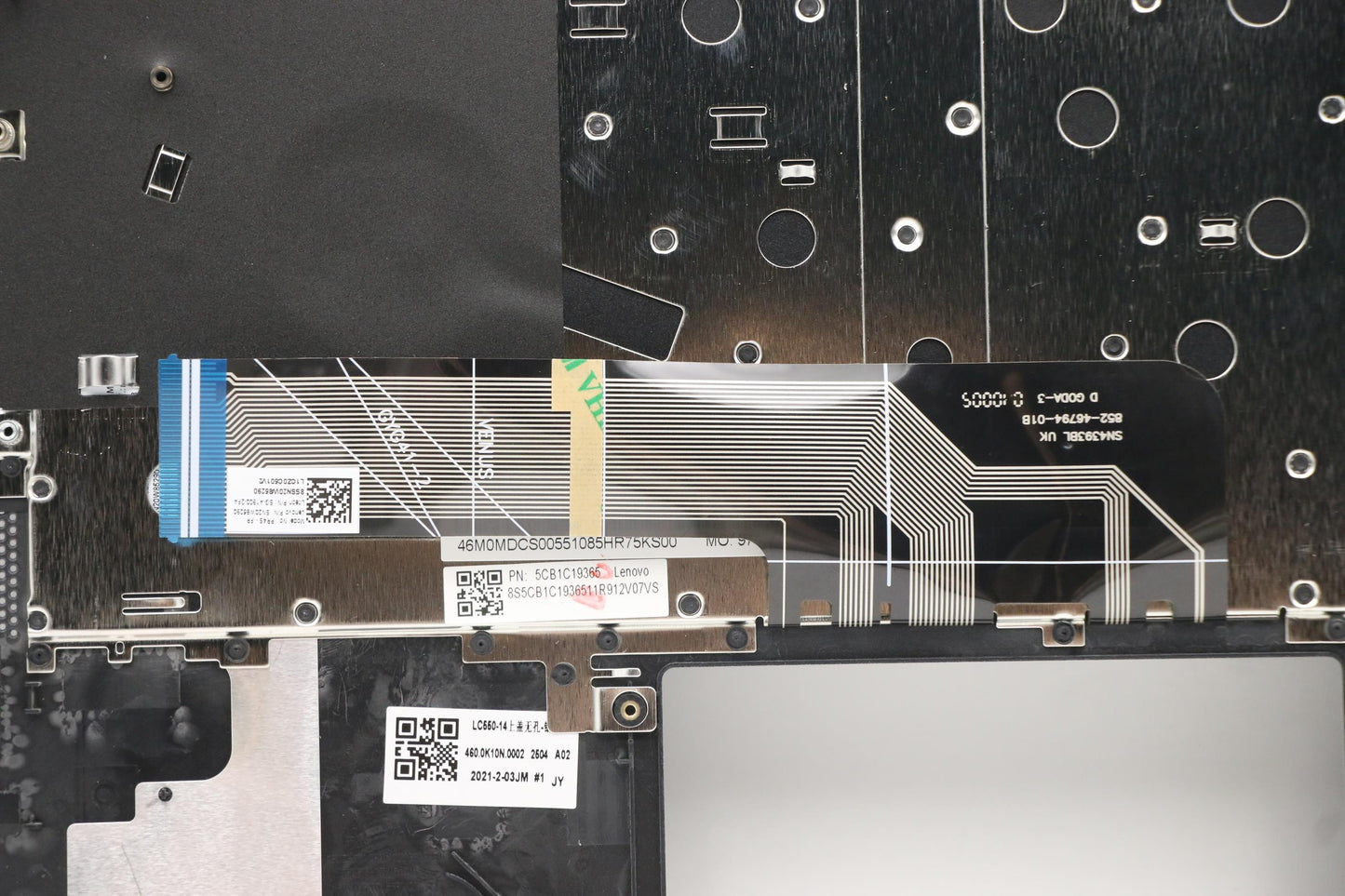Lenovo Cover Upper Case Asm_Fr W 82Hu - 5CB1C19365