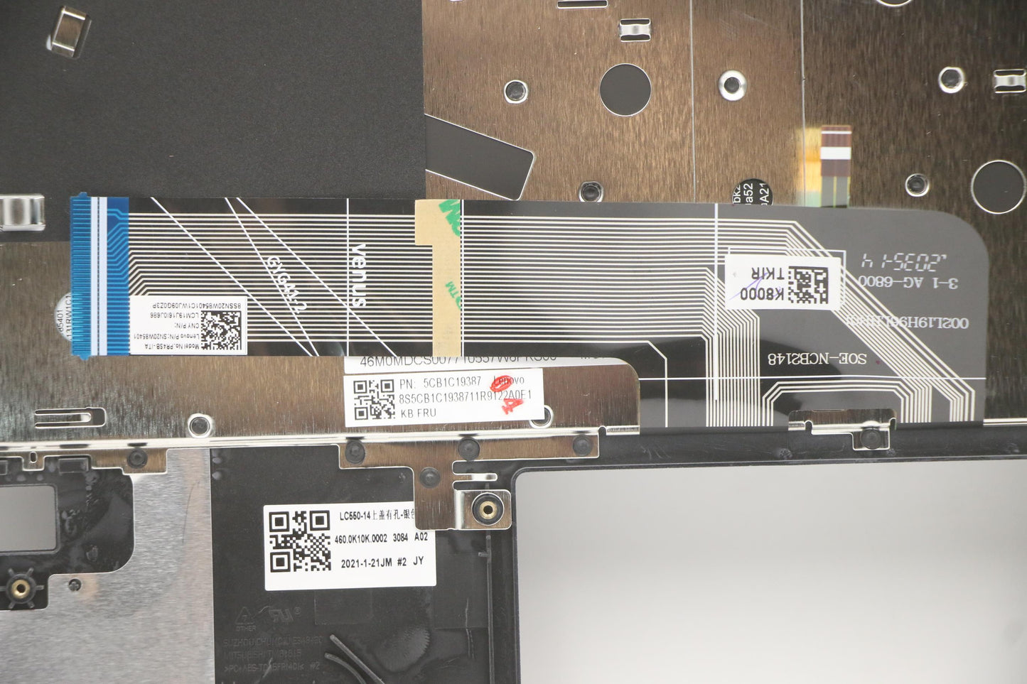 Lenovo Cover Upper Case Asm_It W 82Hu - 5CB1C19387