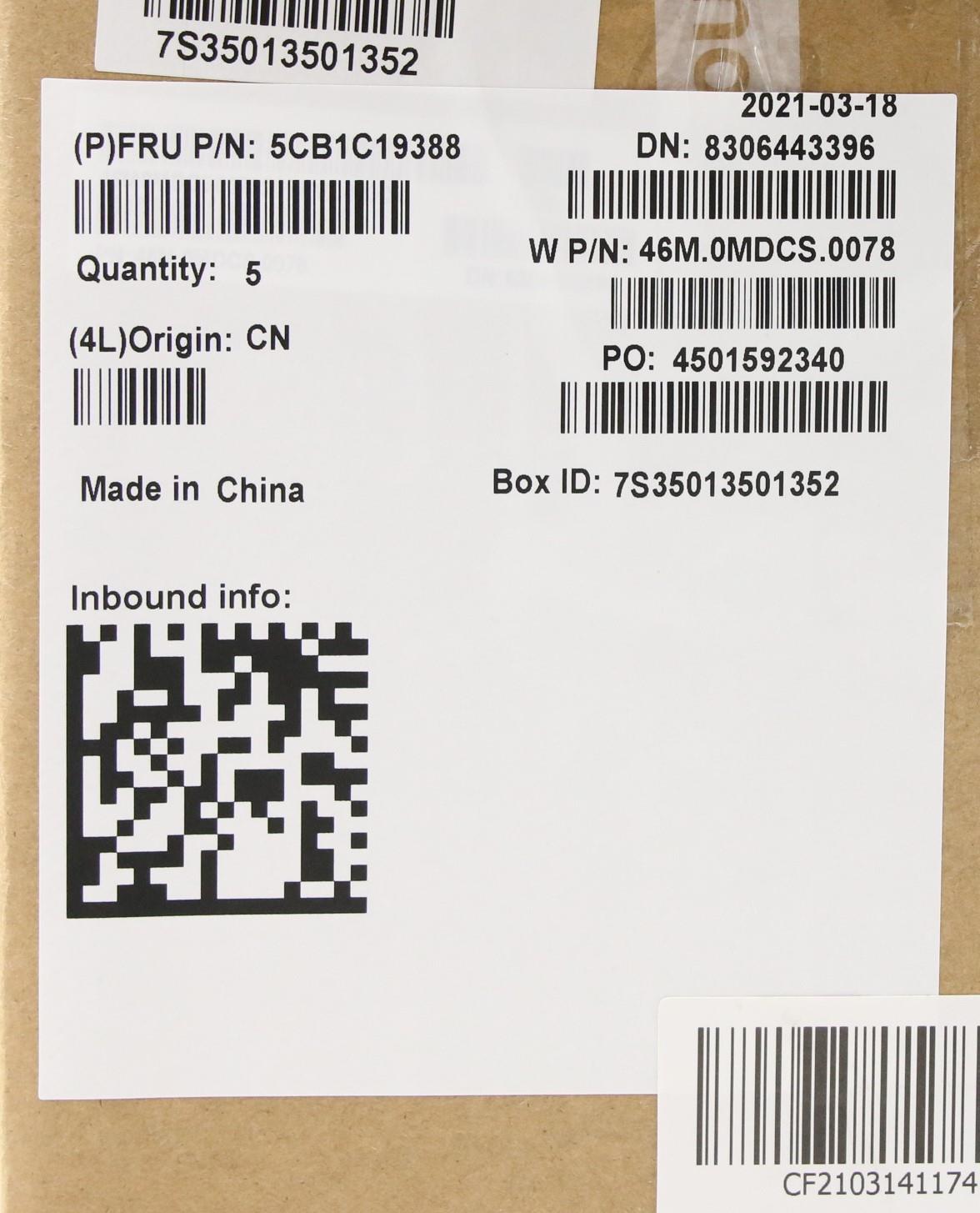Lenovo Cover Upper Case Asm_Sp W 82Hu - 5CB1C19388