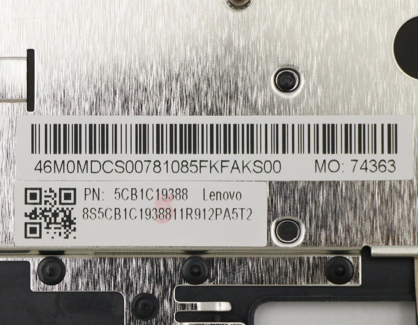 Lenovo Cover Upper Case Asm_Sp W 82Hu - 5CB1C19388