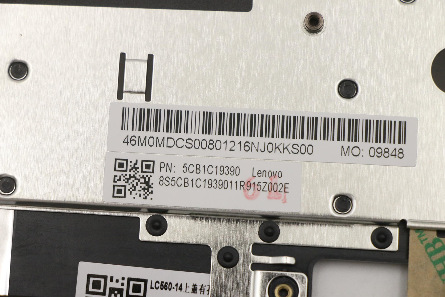 Lenovo Cover Upper Case Asm_Ti W 82Hu - 5CB1C19390