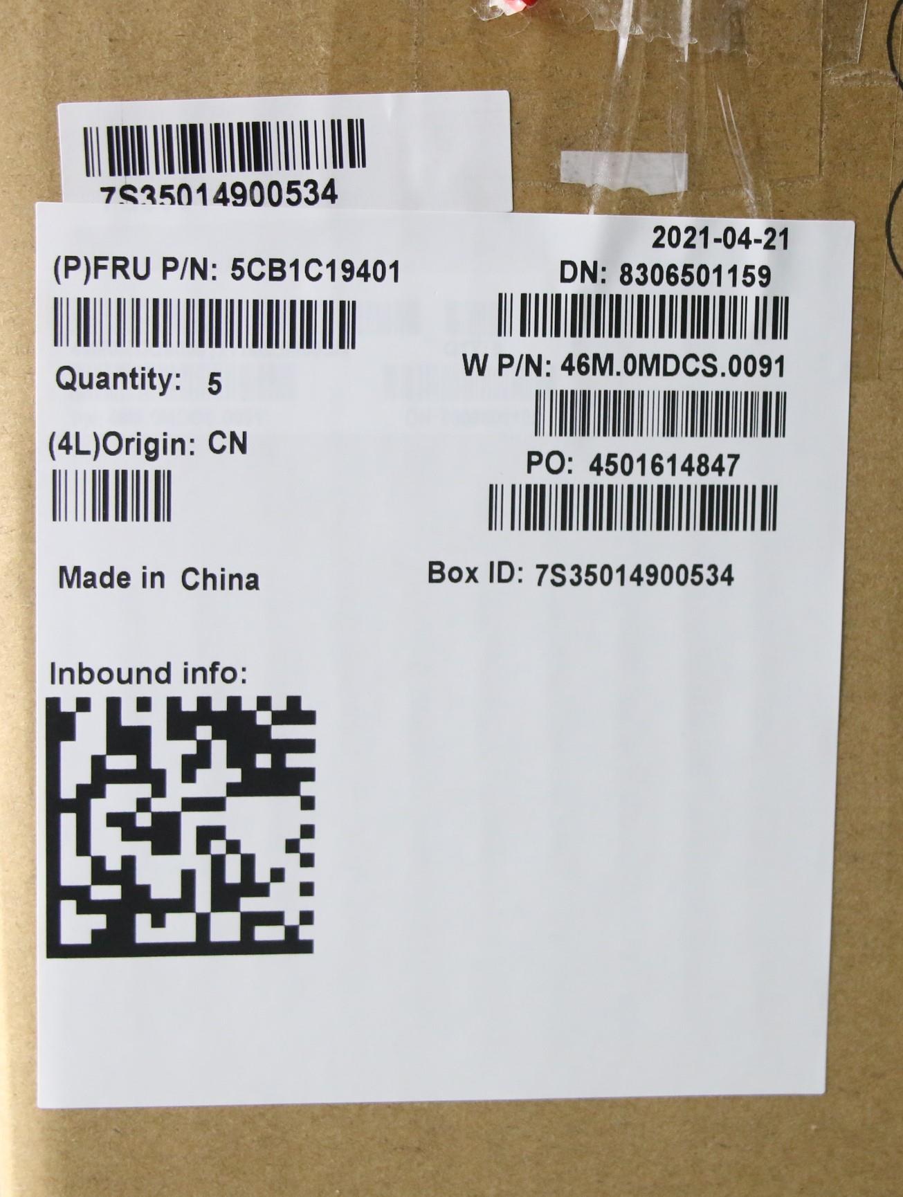 Lenovo Cover Upper Case Asm_Ja W 82Hu - 5CB1C19401